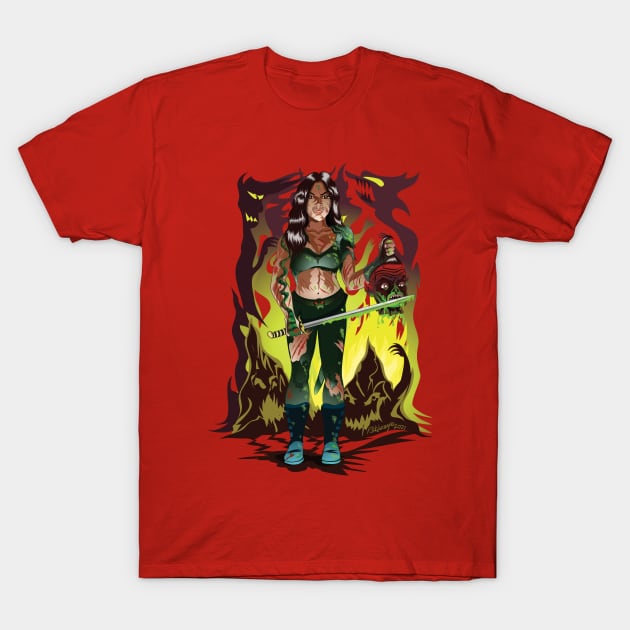 Maya T-Shirt by RickLucey